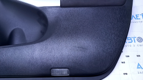 Door trim card front right Toyota Prius 30 10-15 dark gray cloth with dark gray insert cloth, armrest dark gray cloth, worn, scratches Used