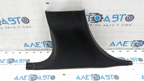 Center pillar trim lower left Jeep Grand Cherokee WK2 14-21 black, scratches, plastic turned white used