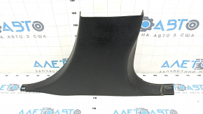 Center pillar trim lower right Jeep Grand Cherokee WK2 14-21 black, scratches, plastic turned white used