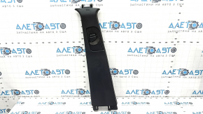 Center pillar trim upper belt left Jeep Grand Cherokee WK2 16- black, scratches Used