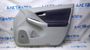 Door trim card front right Toyota Prius 30 10-15 gray with dark gray insert leather, JBL, scratches, abrasions Used