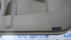 Door trim card front right Toyota Camry v50 12-14 usa beige with beige insert cloth, armrest beige cloth, scratches, nicks, abrasions, pokes, for dry cleaning Used