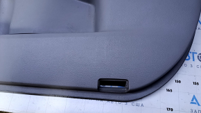 Door trim card front right Toyota Camry v55 15-17 usa gray with gray insert leather, armrest gray leather, no backlight, dents, scuffs, abrasions, for dry cleaning Used