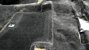 Floor covering Kia Niro 17-22 HEV, PHEV black, with footrest, for cleaning Used