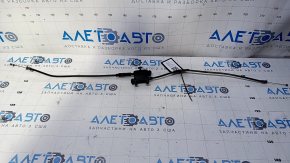 Bonnet lock release cable front part Audi Q7 16- broken fastening used