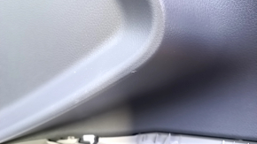 Door trim card front right Toyota Camry v70 18- dark gray with gray insert plastic, gray rubber armrest, chrome molding, scratches, dent, abrasions Used