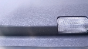 Door trim card front right Toyota Camry v70 18- dark gray with gray insert plastic, gray rubber armrest, chrome molding, scratches, dent, abrasions Used