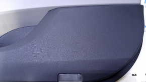 Door trim card front right Toyota Camry v70 18- dark gray with gray insert plastic, gray rubber armrest, chrome molding, scratches, dent, abrasions Used