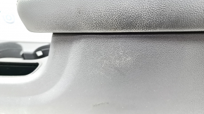 Central console armrest and cup holder Kia Niro 17-22 HEV, PHEV leather, gray, scratches, for cleaning Used