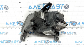 Headlight front right complete Jeep Grand Cherokee WK2 16-18 xenon, dark, without washer, sand, plaque from inside glass used
