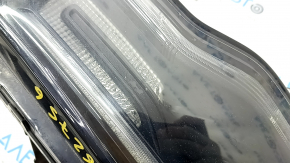 Headlight front right complete Jeep Grand Cherokee WK2 16-18 xenon, dark, without washer, sand, plaque from inside glass used