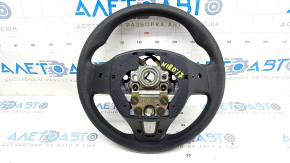 Naked steering wheel Kia Niro 17-19 HEV, PHEV rubber, black, for cleaning used