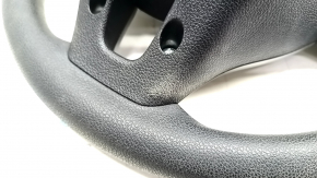 Naked steering wheel Kia Niro 17-19 HEV, PHEV rubber, black, for cleaning used