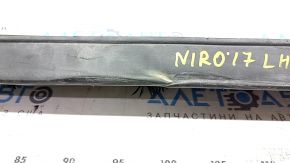 Left threshold Kia Niro 17-22 HEV, PHEV structure, dented, no fragment, cracks, scratches, broken fasteners Used