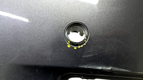 Bare rear bumper Jeep Grand Cherokee WK2 16-21 upper part, for parking sensors, graphite, scratches used