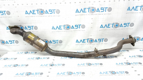 Left exhaust manifold with catalytic converter Jeep Grand Cherokee WK2 16-17 3.6, for 1 pipe, for 2 pipes Used