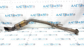 Left exhaust manifold with catalytic converter Jeep Grand Cherokee WK2 16-17 3.6, for 1 pipe, for 2 pipes Used