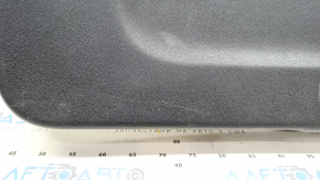 Lower trunk door trim Kia Niro 17-22 black, scratches, broken fastening Used