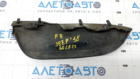 Front bumper insert under the right trim Jeep Grand Cherokee WK2 14-21 structure, scratches, dented Used