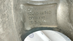 Wheel disk R16 Kia Niro 17-19 HEV light curb used
