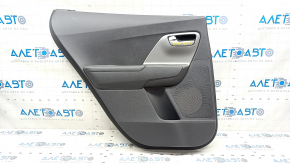 Door trim card rear left Kia Niro 17-22 HEV, PHEV gray, matte gray insert, rubber armrest, without heating, scratches Used