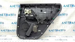 Door trim card rear left Kia Niro 17-22 HEV, PHEV gray, matte gray insert, rubber armrest, without heating, scratches Used