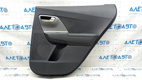 Door trim card rear right Kia Niro 17-22 HEV, PHEV gray, matte gray insert, rubber armrest, without heating, scratches Used