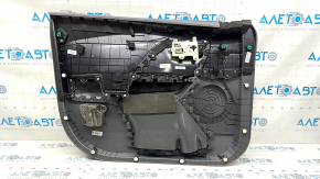 Door trim card front right Kia Niro 17-22 gray, matte gray insert, rubber armrest, scratches used