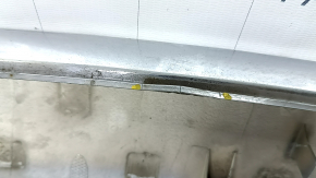Front bumper trim lower Jeep Grand Cherokee WK2 17 - chrome, cracks, scratches, broken fasteners Used