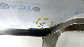 Front bumper trim lower Jeep Grand Cherokee WK2 17 - chrome, cracks, scratches, broken fasteners Used