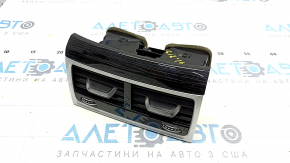Set of interior trims BMW 7 G12 16-22 dark wood Fineline, with deflectors, with backlights, scratches Used