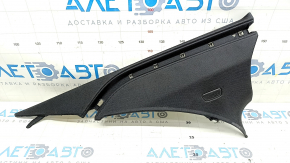 Rear pillar trim left BMW 7 G12 16-22 black, scratches, needs cleaning Used