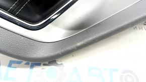 Kia Niro 17-22 HEV, PHEV center console trim gray, matte gray insert, scratches, abrasions Used