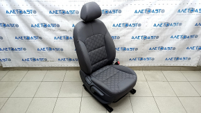 Passenger seat Kia Niro 17-22 HEV, PHEV without AIRBAG, cloth, gray, mechanical