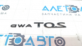 Emblem lettering 2.0T AWD trunk lid Lincoln MKZ 17-20