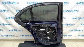Door assembly rear left Mercedes W213 E 17-23 blue 890, keyless