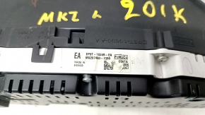 Instrument cluster Lincoln MKZ 13-16 hybrid, 201k, scratches, broken fasteners