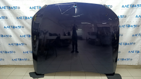 Bonnet bare Mercedes W213 E 17-20 aluminum, blue 890, chips