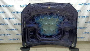 Bonnet bare Mercedes W213 E 17-20 aluminum, blue 890, chips