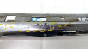 Jeep Grand Cherokee WK2 11-21 rear bumper trim chrome, scratches, chrome peeling, dents, rubbed