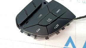 Jeep Grand Cherokee WK2 14-21 steering wheel control buttons right, worn, coating peeled off