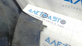 Bare front bumper Mercedes W213 E 300/350/400/450 17-20 for parking sensors, blue, broken fasteners, scratches, tear