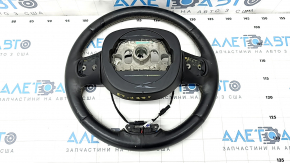 Naked steering wheel Jeep Grand Cherokee WK2 14-21 leather black, heated, scratches, for re-upholstery