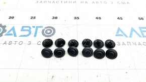 Mercedes W213 E 17-23 Hood Insulation Clips Set, 12 pcs
