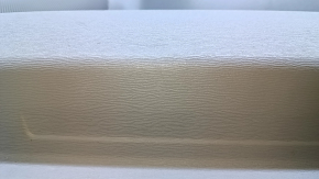 Door trim card front right Toyota Sienna 11-12 gray with beige insert plastic, armrest beige leather, scuffs, scratches