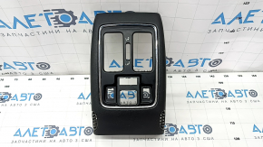 Center console trim rear Jeep Grand Cherokee WK2 14-17 black, scratches, cracks in fasteners
