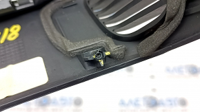 Center console trim rear Jeep Grand Cherokee WK2 14-17 black, scratches, cracks in fasteners
