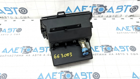 Box pocket center console Jeep Grand Cherokee WK2 16-17 beige, with cigarette lighter, scratches