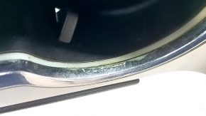 Center console trim with cup holders Jeep Grand Cherokee WK2 17- beige, scratches, chrome peeling