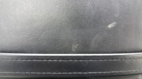 Left rear seat Jeep Grand Cherokee WK2 16-17 - black leather, heated, scratches, dry cleaning, missing plug